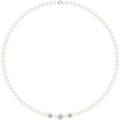 DIADEMA - Halskette - Süßwasserperlen - Love Jewelry Collection Silber Einheitsgröße DIADEMA - Halskette - Süßwasserperlen - Love Jewelry Collection Silber Einheitsgröße