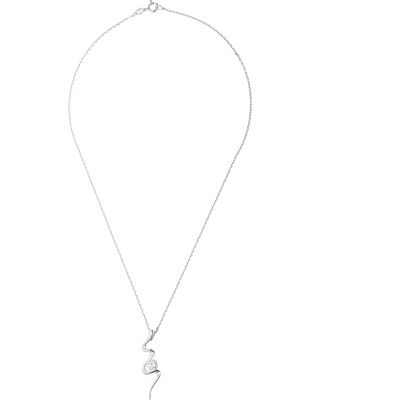 DIADEMA - Halskette - Schwarze Nacht - Kollektion Kristallperle Silber Einheitsgröße DIADEMA - Halskette - Schwarze Nacht - Kollektion Kristallperle Silber Einheitsgröße