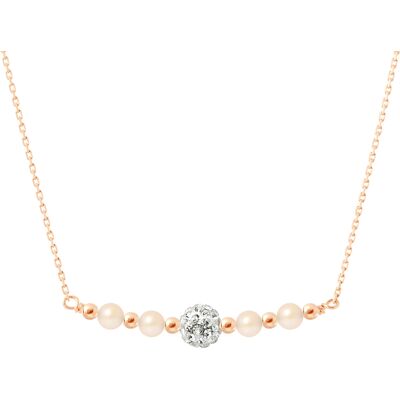 DIADEMA - Halskette Süßwasserperlen - Love Jewelry Collection Silber Einheitsgröße DIADEMA - Halskette Süßwasserperlen - Love Jewelry Collection Silber Einheitsgröße