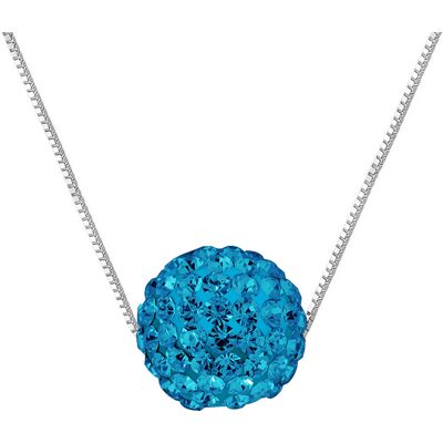 DIADEMA - Halskette - Kristallblau - Love Jewelry Collection Silber Einheitsgröße DIADEMA - Halskette - Kristallblau - Love Jewelry Collection Silber Einheitsgröße