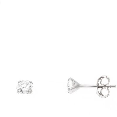 DIADEMA - Ohrringe - Weiß - Love Jewelry Kollektion Silber Einheitsgröße DIADEMA - Ohrringe - Weiß - Love Jewelry Kollektion Silber Einheitsgröße
