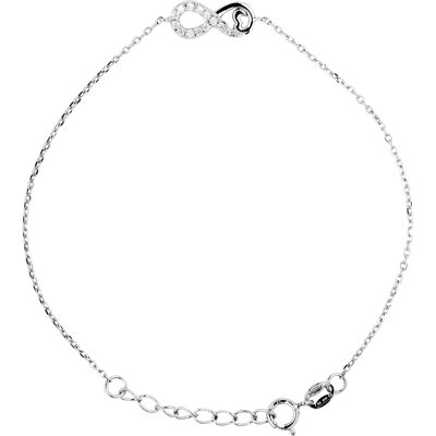 DIADEMA - Armband Infini - Liebesschmuck Kollektion Grau Einheitsgröße DIADEMA - Armband Infini - Liebesschmuck Kollektion Grau Einheitsgröße