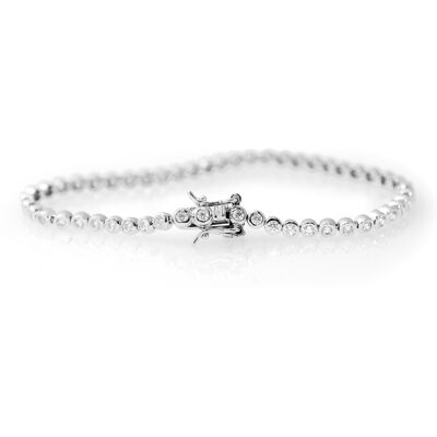 DIADEMA - Armband - Diamantfluss - Love Jewelry Kollektion Silber Einheitsgröße DIADEMA - Armband - Diamantfluss - Love Jewelry Kollektion Silber Einheitsgröße