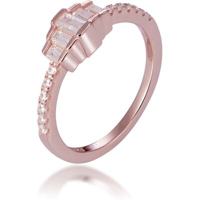 Orphelia Damen-Ring Sterling-Silber 925, Rosé, ZR-7443 Rose K Orphelia Damen-Ring Sterling-Silber 925, Rosé, ZR-7443 Rose K