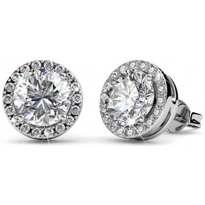 MYC Paris Sophia Ohrringe - Silber und Kristall Weißsilber Einheitsgröße MYC Paris Sophia Ohrringe - Silber und Kristall Weißsilber Einheitsgröße