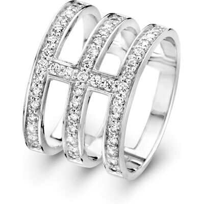 Orphelia Damen-Ring Sterling-Silber 925 – Silber ZR-7125 Silber L Orphelia Damen-Ring Sterling-Silber 925 – Silber ZR-7125 Silber L