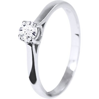 DIADEMA - Ring - Diamanten - Einzelschliffqualität - Weißgold Weiß L 1/2 DIADEMA - Ring - Diamanten - Einzelschliffqualität - Weißgold Weiß L 1/2