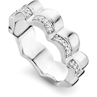 Orphelia Damen-Ring Sterling-Silber 925 – Silber ZR-7127 Silber K Orphelia Damen-Ring Sterling-Silber 925 – Silber ZR-7127 Silber K