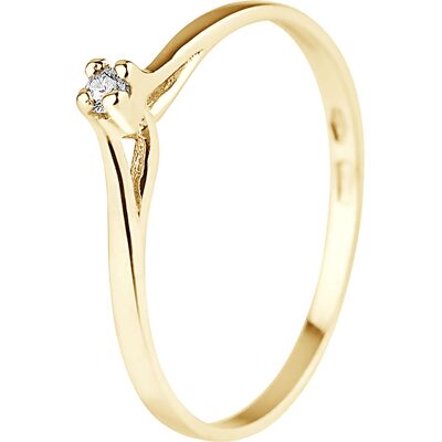 DIADEMA - Ring - Diamanten - Gelbgold Weiß R DIADEMA - Ring - Diamanten - Gelbgold Weiß R