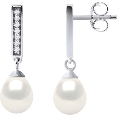 Diadema Ohrringe Hängeohrringe Süßwasserperlen 6-7mm Weiß Birnen Schmuck 925 Weiß Einheitsgröße Diadema Ohrringe Hängeohrringe Süßwasserperlen 6-7mm Weiß Birnen Schmuck 925 Weiß Einheitsgröße