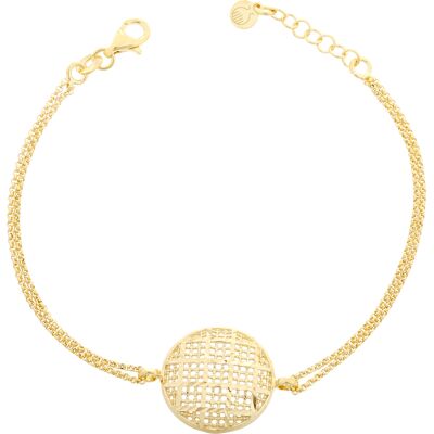 Orphelia Damen-Armband Sterling-Silber 925 – Gold ZA-7189/G Gold Einheitsgröße Orphelia Damen-Armband Sterling-Silber 925 – Gold ZA-7189/G Gold Einheitsgröße