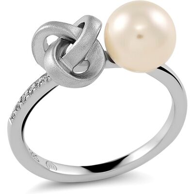 Orphelia 'Clara' Damen-Ring aus 925er Sterlingsilber – Silber ZR-7515 Silber L Orphelia 'Clara' Damen-Ring aus 925er Sterlingsilber – Silber ZR-7515 Silber L