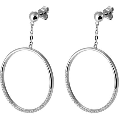 Orphelia 'Bliss' Damen-Ohrhänger aus 925 Sterling Silber - Silber ZO-7460 Silber Einheitsgröße Orphelia 'Bliss' Damen-Ohrhänger aus 925 Sterling Silber - Silber ZO-7460 Silber Einheitsgröße