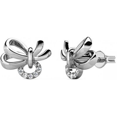 MYC Paris Posie Ohrringe - Silber und Kristall Weißsilber Einheitsgröße MYC Paris Posie Ohrringe - Silber und Kristall Weißsilber Einheitsgröße