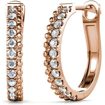 MYC Paris Aleah Ohrringe - Rose Gold und Kristall Weiß- und Roségold Einheitsgröße MYC Paris Aleah Ohrringe - Rose Gold und Kristall Weiß- und Roségold Einheitsgröße