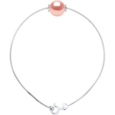 Diadema Maschenarmband Serpentin Rund Süßwasserperle und Rose Natürlich 9-10 mm 925 Rosa Einheitsgröße Diadema Maschenarmband Serpentin Rund Süßwasserperle und Rose Natürlich 9-10 mm 925 Rosa Einheitsgröße