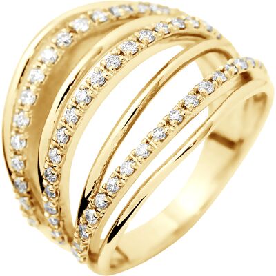 DIADEMA - Ring - Prestige Jewelery - Diamanten - Gelbgold Weiß NICHT DIADEMA - Ring - Prestige Jewelery - Diamanten - Gelbgold Weiß NICHT