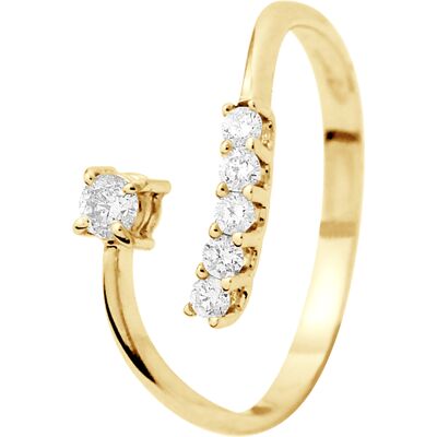DIADEMA - Ring - Prestige Jewelery - Diamanten - Gelbgold Weiß NICHT DIADEMA - Ring - Prestige Jewelery - Diamanten - Gelbgold Weiß NICHT
