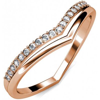 MYC Paris Tiryns Ring - Roségold und Kristall Weiß- und Roségold L 1/2 MYC Paris Tiryns Ring - Roségold und Kristall Weiß- und Roségold L 1/2