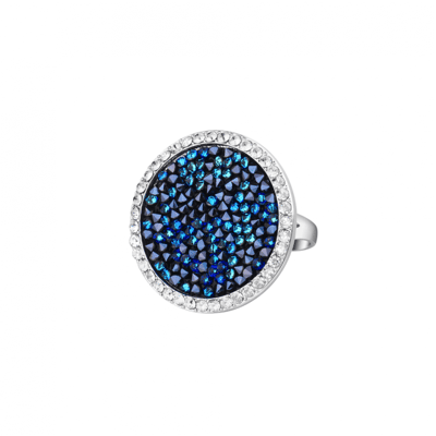 MYC Paris Océan Ring - Silber und Blau Blau L 1/2 MYC Paris Océan Ring - Silber und Blau Blau L 1/2