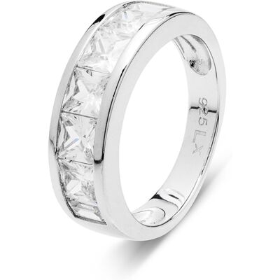 Luxenter Ring Prinzessinnenring 925 Weiß Einheitsgröße Luxenter Ring Prinzessinnenring 925 Weiß Einheitsgröße