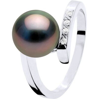 Diadema K Diamant Tahiti Perle Ring - Ring Diadema K Diamant Tahiti Perle Ring - Ring