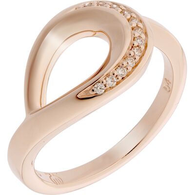Orphelia Damen-Ring Sterling-Silber 925, Rosé zr-7366 Rose K Orphelia Damen-Ring Sterling-Silber 925, Rosé zr-7366 Rose K