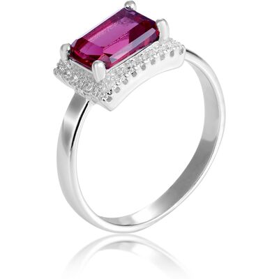 Orphelia Damen-Ring Sterling-Silber 925 – Silber ZR-7425/RU Silber L Orphelia Damen-Ring Sterling-Silber 925 – Silber ZR-7425/RU Silber L