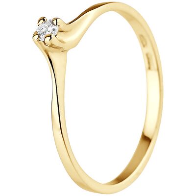 DIADEMA - Ring - Diamanten - Gelbgold Weiß R DIADEMA - Ring - Diamanten - Gelbgold Weiß R