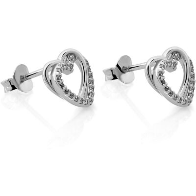 Orphelia 'Ariana' Damen 925er Sterling Silber Steckerohrringe - Silber ZO-7482 Silber Einheitsgröße Orphelia 'Ariana' Damen 925er Sterling Silber Steckerohrringe - Silber ZO-7482 Silber Einheitsgröße