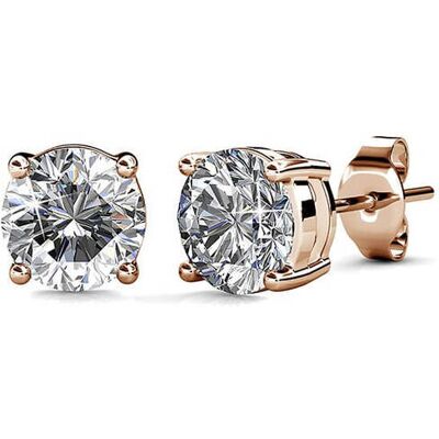 MYC Paris Mary Ohrringe - Rose Gold und Kristall Weiß- und Roségold Einheitsgröße MYC Paris Mary Ohrringe - Rose Gold und Kristall Weiß- und Roségold Einheitsgröße