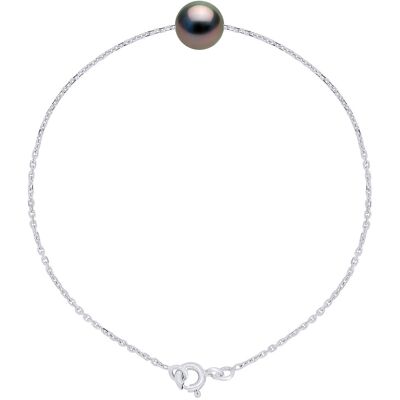 Ateliers Saint Germain Armband echte Tahiti-Zuchtperle, rund, 8–9 mm Weiß Einheitsgröße Ateliers Saint Germain Armband echte Tahiti-Zuchtperle, rund, 8–9 mm Weiß Einheitsgröße