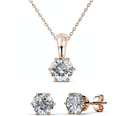 MYC Paris Geburtsstein-Set - Rose Gold und Kristall Weiß- und Roségold Einheitsgröße MYC Paris Geburtsstein-Set - Rose Gold und Kristall Weiß- und Roségold Einheitsgröße