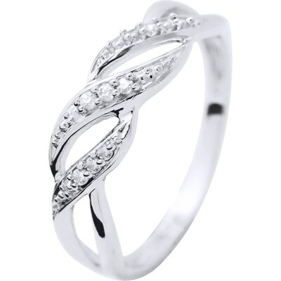 DIADEMA - Ring - Prestige Jewelery - Diamanten - Weißgold Weiß O 1/2 DIADEMA - Ring - Prestige Jewelery - Diamanten - Weißgold Weiß O 1/2