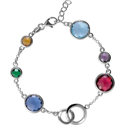 Orphelia 'Eloise' Damen-Armband aus 925er Sterlingsilber – Silber ZA-7409 Silber Einheitsgröße Orphelia 'Eloise' Damen-Armband aus 925er Sterlingsilber – Silber ZA-7409 Silber Einheitsgröße