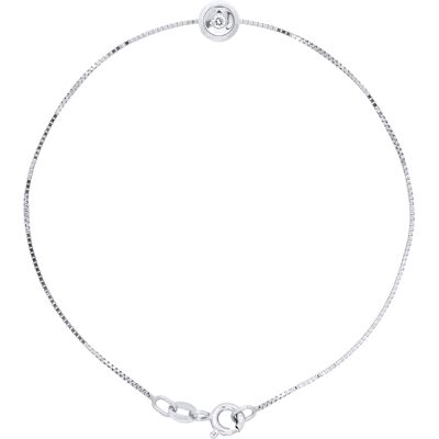 DIADEMA - Armband - Echter Diamant Weiß Einheitsgröße DIADEMA - Armband - Echter Diamant Weiß Einheitsgröße