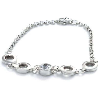 Orphelia Damen-Armband aus 925er Sterlingsilber – Silber ZA-1008 Silber Einheitsgröße Orphelia Damen-Armband aus 925er Sterlingsilber – Silber ZA-1008 Silber Einheitsgröße