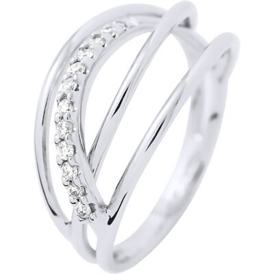 DIADEMA - Ring - Prestige Jewelery - Diamanten - Weißgold Weiß NICHT DIADEMA - Ring - Prestige Jewelery - Diamanten - Weißgold Weiß NICHT
