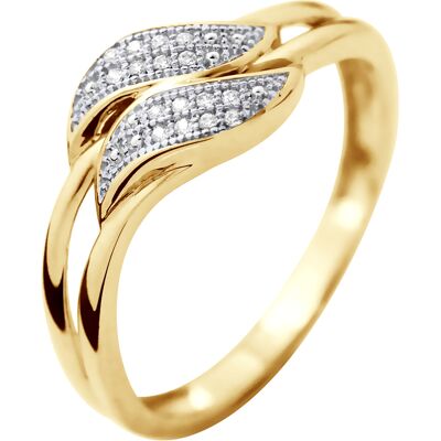 DIADEMA - Ring - Prestige Jewelery - Diamanten - Gelbgold Weiß K DIADEMA - Ring - Prestige Jewelery - Diamanten - Gelbgold Weiß K