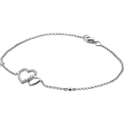Orphelia Damen-Armband aus 925er Sterlingsilber – Silber ZA-7053 Silber Einheitsgröße Orphelia Damen-Armband aus 925er Sterlingsilber – Silber ZA-7053 Silber Einheitsgröße
