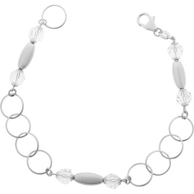 Orphelia Damen-Armband aus 925er Sterlingsilber – Silber ZA-1808 Silber Einheitsgröße Orphelia Damen-Armband aus 925er Sterlingsilber – Silber ZA-1808 Silber Einheitsgröße