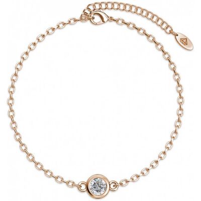 MYC Paris Geburtsstein-Armband - Rose Gold und Kristall Weiß- und Roségold 18cm MYC Paris Geburtsstein-Armband - Rose Gold und Kristall Weiß- und Roségold 18cm
