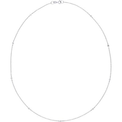 DIADEMA - Halskette mit Diamanten - Weißgold Weiß Einheitsgröße DIADEMA - Halskette mit Diamanten - Weißgold Weiß Einheitsgröße