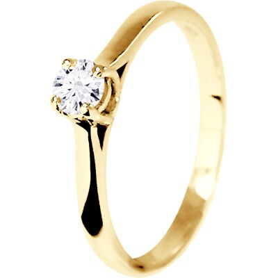 DIADEMA - Ring - Diamanten - Einzelschliffqualität - Gelbgold Weiß R DIADEMA - Ring - Diamanten - Einzelschliffqualität - Gelbgold Weiß R