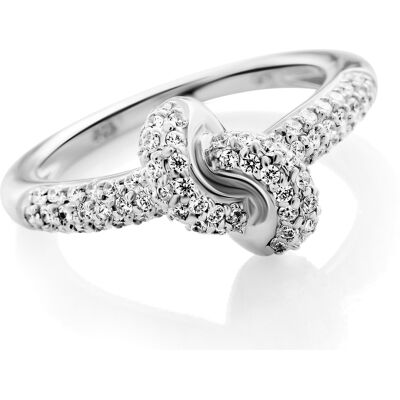 Orphelia 'Palma' Damen-Ring aus 925er Sterlingsilber – Silber ZR-7569 Silber K Orphelia 'Palma' Damen-Ring aus 925er Sterlingsilber – Silber ZR-7569 Silber K