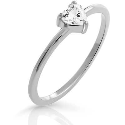 Orphelia „Love“ Damen-Ring aus 925er Sterlingsilber – Silber ZR-7531 Silber NICHT Orphelia „Love“ Damen-Ring aus 925er Sterlingsilber – Silber ZR-7531 Silber NICHT