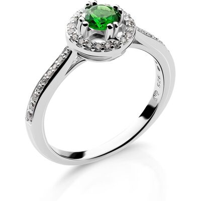 Orphelia 'Kaia' Damen-Ring aus 925er Sterlingsilber – Silber ZR-7477/EM Silber L Orphelia 'Kaia' Damen-Ring aus 925er Sterlingsilber – Silber ZR-7477/EM Silber L