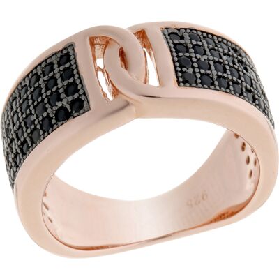 Orphelia Damen-Ring Sterling-Silber 925, Rosé, ZR-6045 Rose L Orphelia Damen-Ring Sterling-Silber 925, Rosé, ZR-6045 Rose L