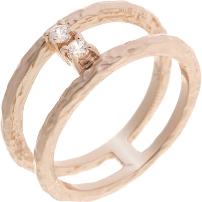 Orphelia Damen-Ring Sterling-Silber 925 – Rosé ZR-7129/RG Rose K Orphelia Damen-Ring Sterling-Silber 925 – Rosé ZR-7129/RG Rose K