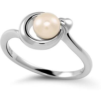 Orphelia 'Mathilde' Damen-Ring aus 925er Sterlingsilber – Silber ZR-7510 Silber K Orphelia 'Mathilde' Damen-Ring aus 925er Sterlingsilber – Silber ZR-7510 Silber K